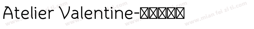 Atelier Valentine字体转换